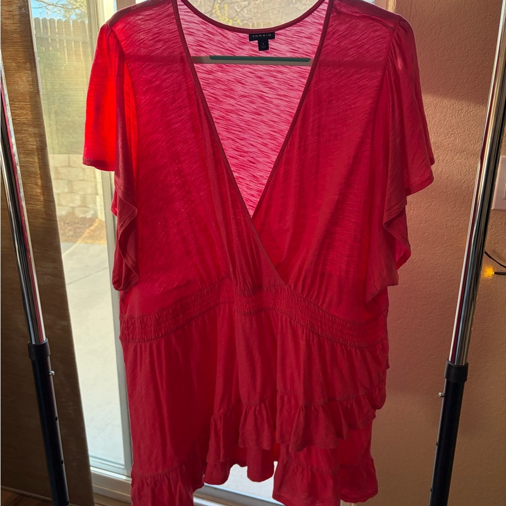 Torrid Pink Knit Top